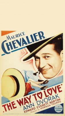 The Way to Love movie poster (1933) pillow
