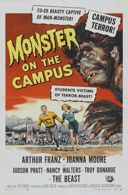 Monster on the Campus movie poster (1958) poster with hanger