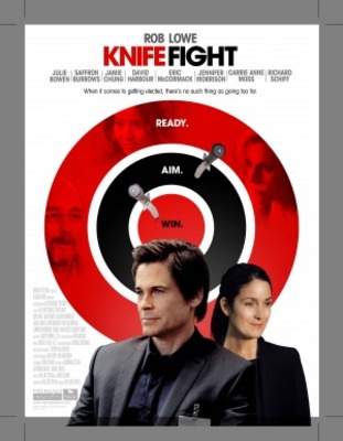 Knife Fight movie poster (2012) metal framed poster