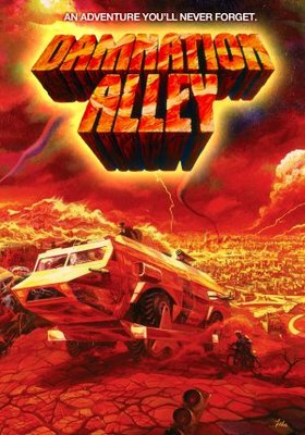 Damnation Alley movie poster (1977) pillow