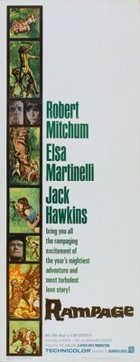 Rampage movie poster (1963) metal framed poster