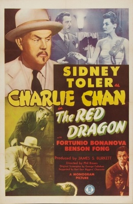 The Red Dragon movie poster (1945) canvas poster