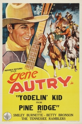 Yodelin' Kid from Pine Ridge movie poster (1937) canvas poster