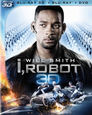 I, Robot movie poster (2004) metal framed poster