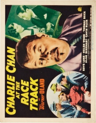 Charlie Chan at the Race Track movie poster (1936) wood print