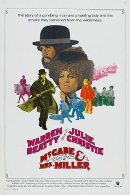 McCabe & Mrs. Miller movie poster (1971) metal framed poster