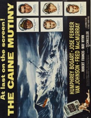 The Caine Mutiny movie poster (1954) poster with hanger