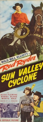 Sun Valley Cyclone movie poster (1946) metal framed poster