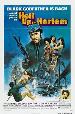 Hell Up in Harlem movie poster (1973) Longsleeve T-shirt