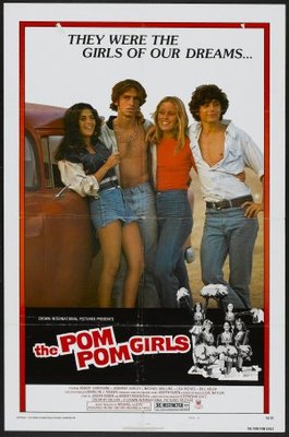 The Pom Pom Girls movie poster (1976) wooden framed poster