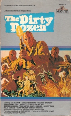 The Dirty Dozen movie poster (1967) canvas poster