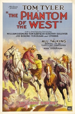 The Phantom of the West movie poster (1931) Stickers MOV_23cdc249