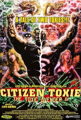Citizen Toxie: The Toxic Avenger IV movie poster (2000) metal framed poster