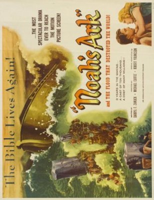 Noah's Ark movie poster (1928) wood print