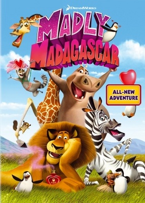 Madly Madagascar movie poster (2013) puzzle MOV_24065cc3
