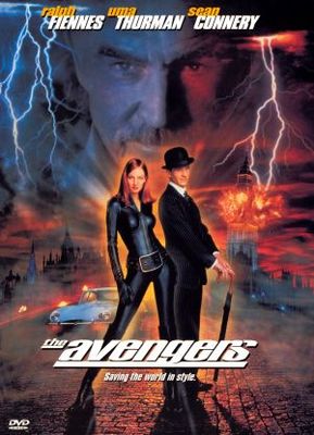 The Avengers movie poster (1998) wooden framed poster