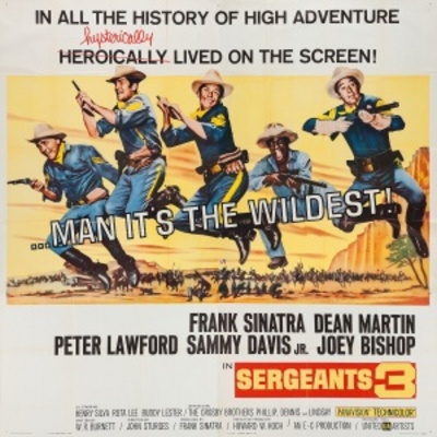 Sergeants 3 movie poster (1962) poster