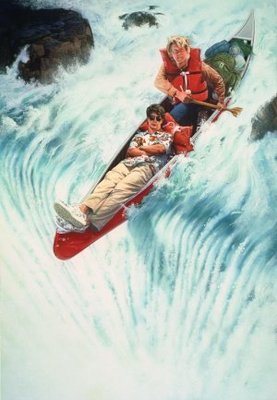 White Water Summer movie poster (1987) wooden framed poster
