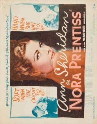 Nora Prentiss movie poster (1947) canvas poster