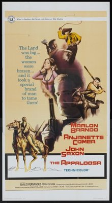 The Appaloosa movie poster (1966) canvas poster