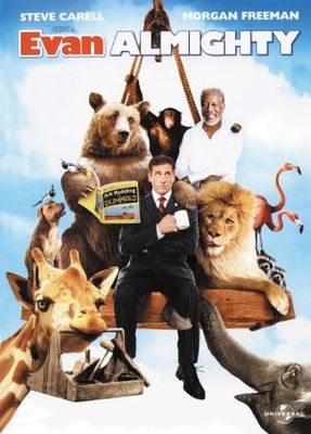 Evan Almighty movie poster (2007) pillow