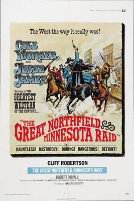 The Great Northfield Minnesota Raid movie poster (1972) Stickers MOV_245c9045