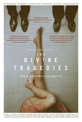 The Divine Tragedies movie poster (2015) canvas poster