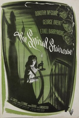 The Spiral Staircase movie poster (1946) wood print