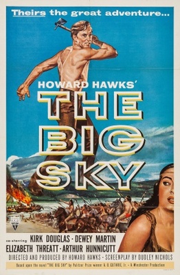 The Big Sky movie poster (1952) metal framed poster