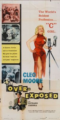 Over-Exposed movie poster (1956) poster with hanger