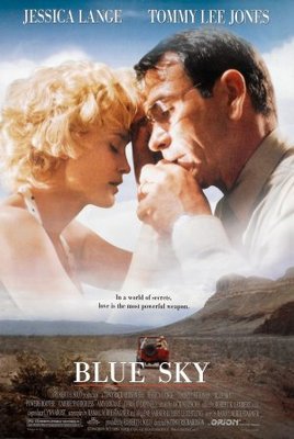 Blue Sky movie poster (1994) canvas poster