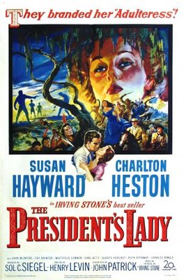 The President's Lady movie poster (1953) poster with hanger