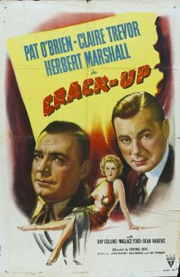 Crack-Up movie poster (1946) metal framed poster