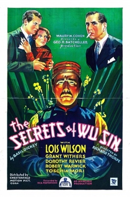 The Secrets of Wu Sin movie poster (1932) wood print