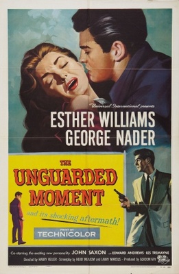 The Unguarded Moment movie poster (1956) canvas poster