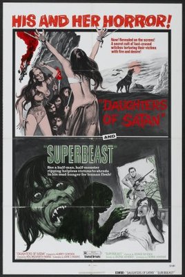 Daughters of Satan movie poster (1972) sweatshirt