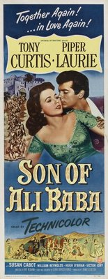 Son of Ali Baba movie poster (1952) metal framed poster
