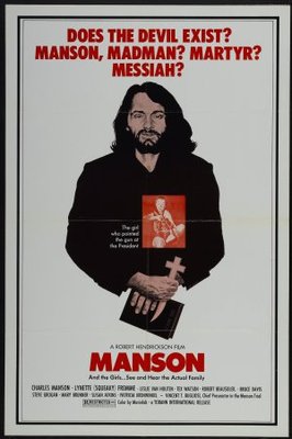 Manson movie poster (1973) poster with hanger