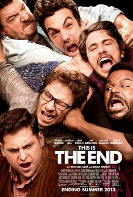 This Is the End movie poster (2013) poster with hanger
