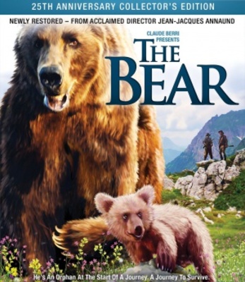 The Bear movie poster (1988) poster with hanger