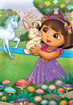 Dora's Enchanted Forest Adventures movie poster (2011) wooden framed poster