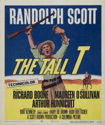 The Tall T movie poster (1957) mouse pad