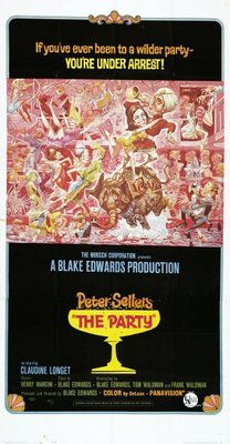 The Party movie poster (1968) wooden framed poster