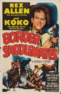 Border Saddlemates movie poster (1952) Mouse Pad MOV_24cac2a9