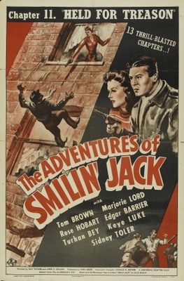 Adventures of Smilin' Jack movie poster (1943) metal framed poster