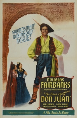 The Private Life of Don Juan movie poster (1934) poster