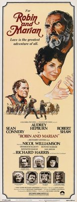 Robin and Marian movie poster (1976) canvas poster