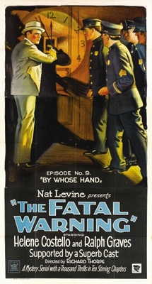 The Fatal Warning movie poster (1929) metal framed poster