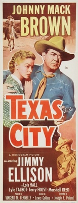 Texas City movie poster (1952) poster with hanger