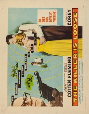 The Killer Is Loose movie poster (1956) metal framed poster